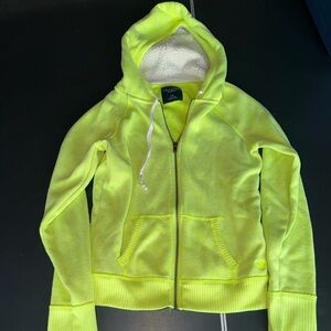 American Eagle Outfitters Neon Yellow Hoodie